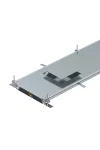OBO 7424724 OKA-W6006050D9 Nyitható Padlócsatorna GES9 szerelvénybetéthez 2400x600x60mm szalaghorganyzott acél