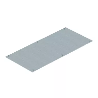 OBO 7425006 OKA D 500 Szerelőfedél zárt 800x500x4mm szalaghorganyzott acél