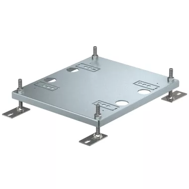 OBO 7427444 HE60 UDHOME9 Magasság Növelő UDHome9-hez 245x256x15 szalaghorganyzott acél