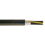 NYY-Oz 7x1,5mm2 földkábel, PVC RE 0,6/1kV fekete