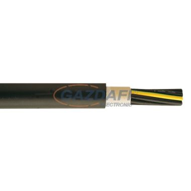 NYY-O 4x2,5mm2 földkábel, PVC RE 0,6/1kV fekete