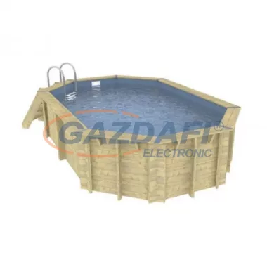 UBBINK Ocea 400x610x130cm Medence Kék Fóliával UBBINK Ocea 400x610x130cm Medence Kék Fóliával