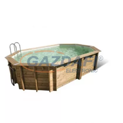UBBINK Ocea 400x610x130cm Medence Bézs Fóliával UBBINK Ocea 400x610x130cm Medence Bézs Fóliával