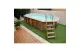 UBBINK Ocea 400x610x130cm Medence Bézs Fóliával