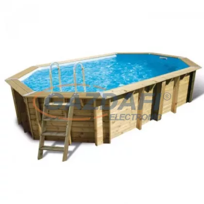 UBBINK Ocea 355x550x120cm Medence Kék Fóliával UBBINK Ocea 355x550x120cm Medence Kék Fóliával