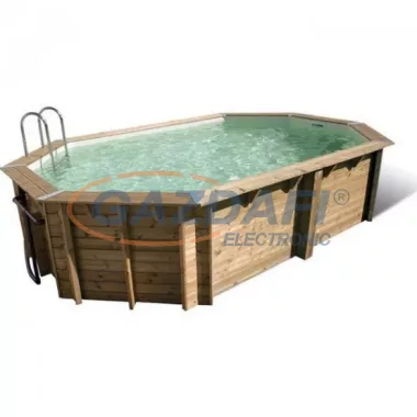 UBBINK Ocea 355x550x120cm Medence Bézs Fóliával UBBINK Ocea 355x550x120cm Medence Bézs Fóliával
