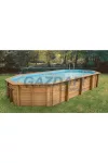 UBBINK Azura 400x750x130cm Medence Bézs Fóliával