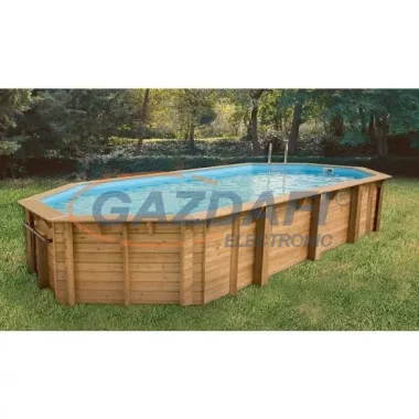 UBBINK Azura 400x750x130cm Medence Bézs Fóliával UBBINK Azura 400x750x130cm Medence Bézs Fóliával