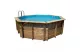 UBBINK Ocea 580x130cm Medence Homok Színű Fóliával UBBINK Ocea 580x130cm Medence Homok Színű Fóliával