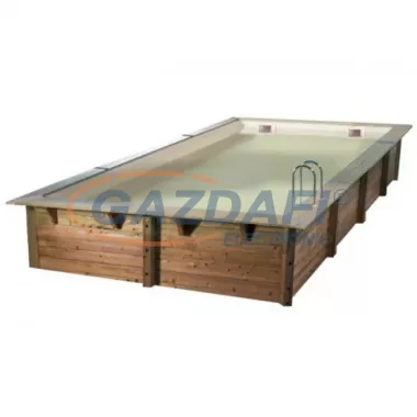 UBBINK Linea 500x800x140cm Medence Bézs Fóliával UBBINK Linea 500x800x140cm Medence Bézs Fóliával