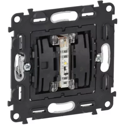   LEGRAND 752041 Valena InMatic kétpólusú kapcsoló mechanizmus ellenőrzőfénnyel