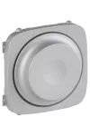 LEGRAND 752047 Valena Allure Forgatógombos fényerőszab. burkolat, Alumínium