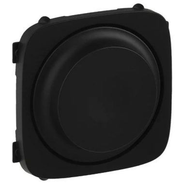 LEGRAND 752048 Valena Allure Forgatógombos fényerőszab. burkolat, Fekete