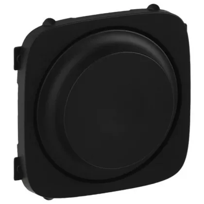   LEGRAND 752048 Valena Allure Forgatógombos fényerőszab. burkolat, Fekete