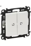 LEGRAND 752128 Valena Life chandelier switch with indicator light 10 AX white