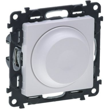 LEGRAND 752160 Valena Life rotary knob dimmer, 2-wire - white for all lamp types