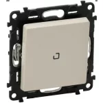   LEGRAND 752212 Valena Life váltóérintkezős nyomó, jelzőfénnyel elefántcsont
