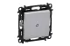 LEGRAND 752312 Valena Life changeover pushbutton with indicator light aluminum