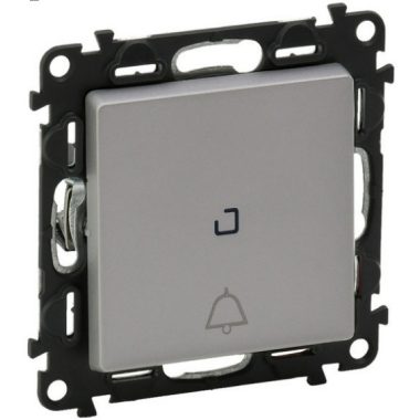 LEGRAND 752316 Valena Life change-over contact pushbutton with indicator light aluminum