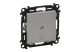 LEGRAND 752316 Valena Life change-over contact pushbutton with indicator light aluminum