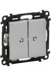 LEGRAND 752328 Valena Life chandelier switch with indicator light 10 AX aluminum