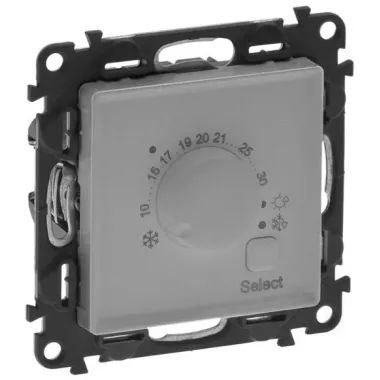 LEGRAND 752333 Valena Life elektronikus szobatermosztát alumínium LEGRAND 752333 Valena Life elektronikus szobatermosztát alumínium