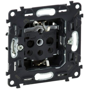 LEGRAND 753024 Valena InMatic 2P + F socket mechanism with child protection, screw connection
