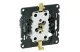 LEGRAND 753026 Valena InMatic 2x2P+F dugalj csatlakozóaljzat gyermekvédelemmel,rugós vezetékbekötéssel