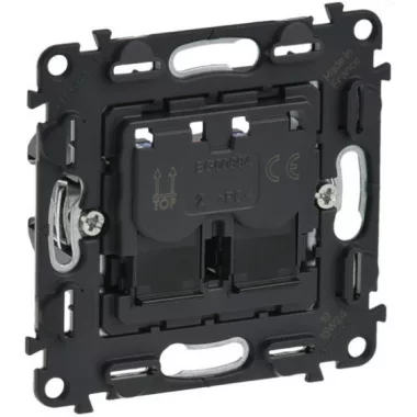 LEGRAND 753047 Valena InMatic 2xRJ45 Cat. 6 STP csatlakozóaljzat mechanizmus