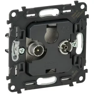 LEGRAND 753062 Valena InMatic TV-Rádió csatlakozóaljzat mechanizmus, 10 dB