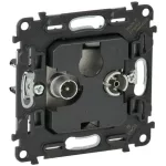   LEGRAND 753063 Valena InMatic TV-Rádió csatlakozóaljzat mechanizmus, 14 dB