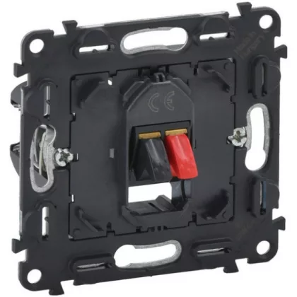 LEGRAND 753072 Valena InMatic hangszóró-csatlakozóaljzat mechanizmus, 2 kivezetéssel