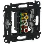   LEGRAND 753075 Valena InMatic RCA (audió / videó) csatlakozóaljzat mechanizmus