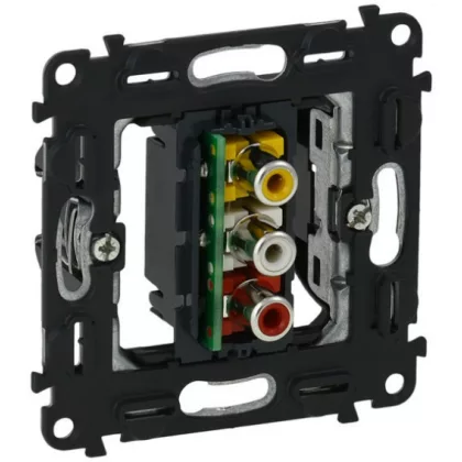   LEGRAND 753075 Valena InMatic RCA (audió / videó) csatlakozóaljzat mechanizmus