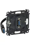LEGRAND 753082 Valena InMatic elővezetékezett USB adatátviteli csatlakozóaljzat mechanizmus