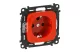 LEGRAND 753132 Valena Allure 2P + F socket live, locked, with cover, Red LEGRAND 753132 Valena Allure 2P + F socket live, locked, with cover, Red