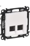 LEGRAND 753141 Valena Life 2xRJ45 Cat. 5e UTP socket white