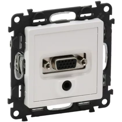 LEGRAND 753170 Valena Life HD15 + 3,5 mm Jack aljzat fehér
