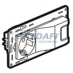   LEGRAND 753210 2P+F + USB kombinált dugalj csatlakozóaljzat, Valena Life (InMatic) 16A 250V, bézs