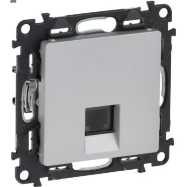 LEGRAND 753348 Valena Life 1xRJ45 Cat. 6A STP socket aluminum