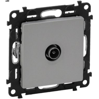 LEGRAND 753360 Valena Life TV aljzat, végzáró, 10 dB alumínium