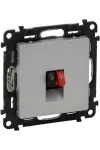 LEGRAND 753372 Valena Life speaker socket (2-pin) aluminum
