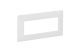 LEGRAND 754006 Valena Life 5 modulos keret fehér