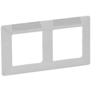 LEGRAND 754012 Valena Life double frame, horizontal, with label holder white