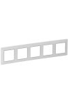 LEGRAND 754035 Valena Life five frame white-chrome