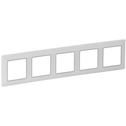 LEGRAND 754035 Valena Life five frame white-chrome