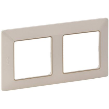LEGRAND 754062 Valena Life double frame in ivory-gold