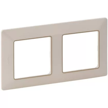   LEGRAND 754062 Valena Life kettős keret elefántcsont–arany