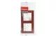 LEGRAND 754072 Valena Life kettős keret terrakotta