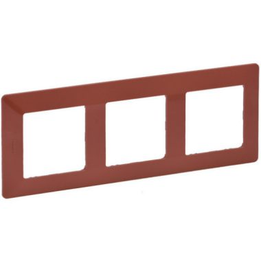 LEGRAND 754073 Valena Life hármas keret terrakotta